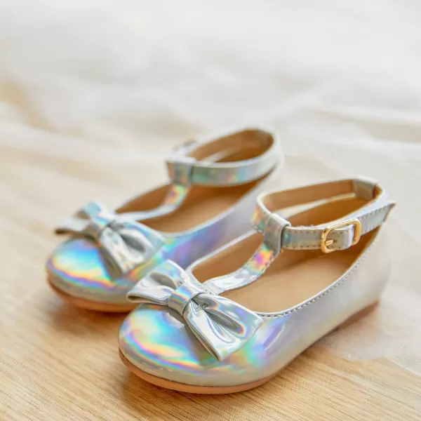Felix &amp; Flora Toddler Little Girl Dress Shoes - Girl Mary Jane Flats Party School Wedding