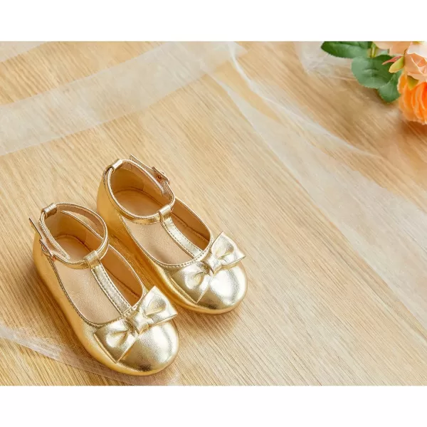 Felix &amp; Flora Toddler Little Girl Dress Shoes - Girl Mary Jane Flats Party School Wedding