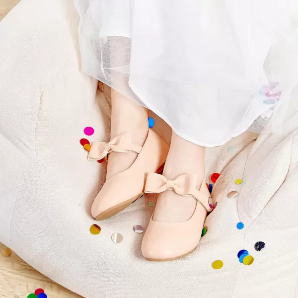 Felix &amp; Flora Toddler Little Girl Dress Shoes - Girl Mary Jane Flats Party School Wedding