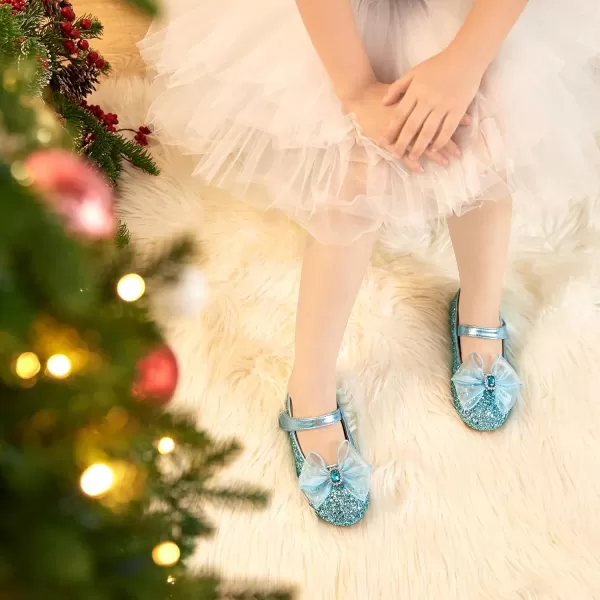 Felix &amp; Flora Toddler Little Girl Dress Shoes - Girl Mary Jane Flats Party School Wedding