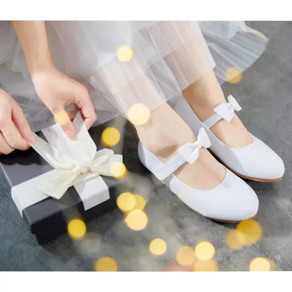 Felix &amp; Flora Toddler Little Girl Dress Shoes - Girl Mary Jane Flats Party School Wedding
