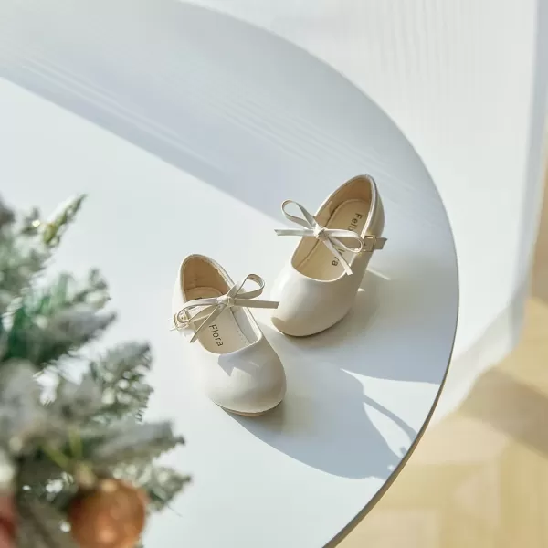 Felix &amp; Flora Toddler Little Girl Dress Shoes - Girl Mary Jane Flats Party School Wedding