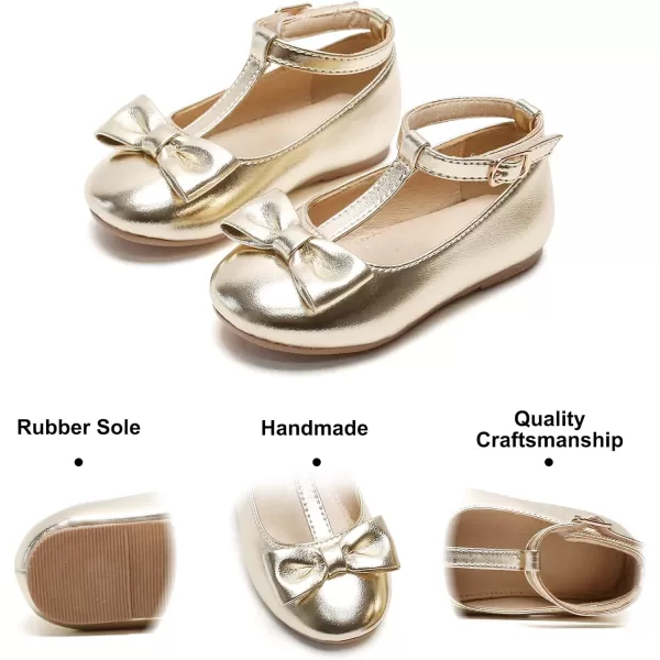 Felix &amp; Flora Toddler Little Girl Dress Shoes - Girl Mary Jane Flats Party School Wedding
