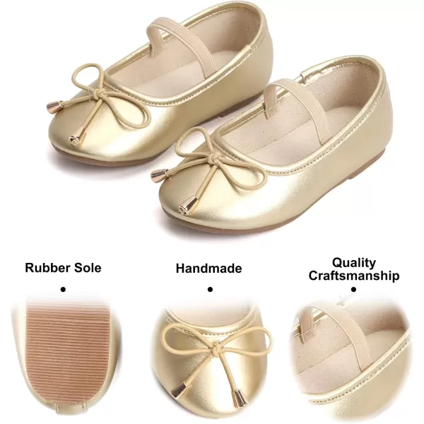 Felix &amp; Flora Toddler Little Girl Dress Shoes - Girl Mary Jane Flats Party School Wedding
