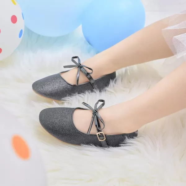 Felix &amp; Flora Toddler Little Girl Dress Shoes - Girl Mary Jane Flats Party School Wedding