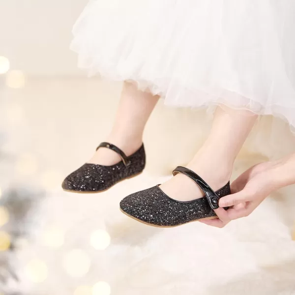 Felix &amp; Flora Toddler Little Girl Dress Shoes - Girl Mary Jane Flats Party School Wedding