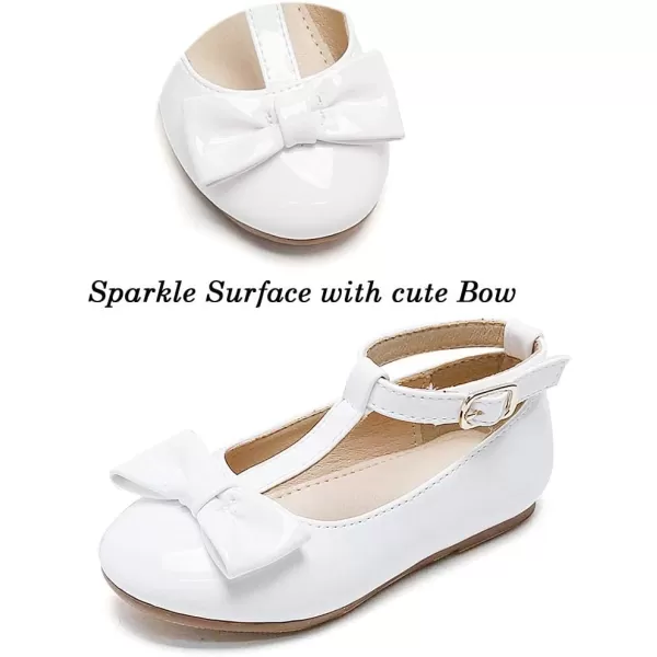 Felix &amp; Flora Toddler Little Girl Dress Shoes - Girl Mary Jane Flats Party School Wedding