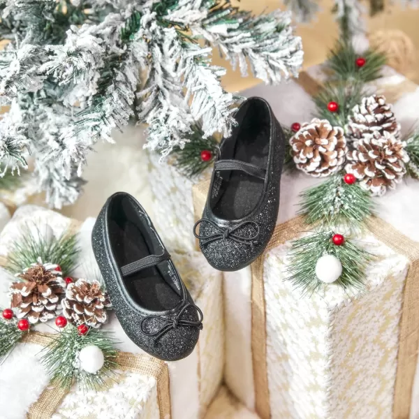 Felix &amp; Flora Toddler Little Girl Dress Shoes - Girl Mary Jane Flats Party School Wedding