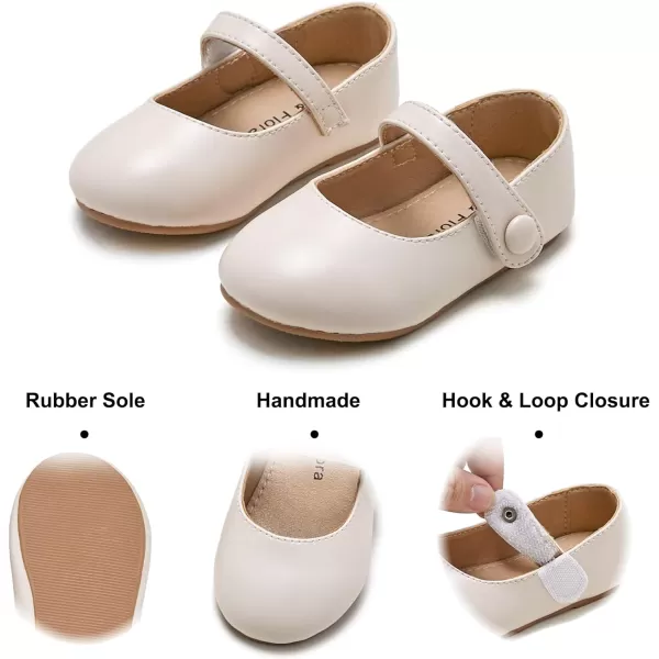 Felix &amp; Flora Toddler Little Girl Dress Shoes - Girl Mary Jane Flats Party School Wedding