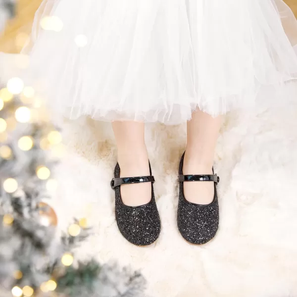 Felix &amp; Flora Toddler Little Girl Dress Shoes - Girl Mary Jane Flats Party School Wedding