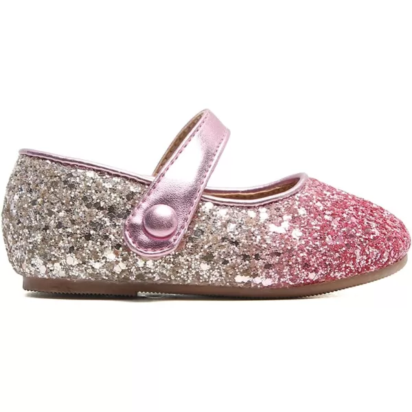 Felix &amp; Flora Toddler Little Girl Dress Shoes - Girl Mary Jane Flats Party School Wedding