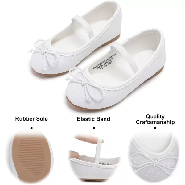 Felix &amp; Flora Toddler Little Girl Dress Shoes - Girl Mary Jane Flats Party School Wedding