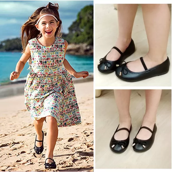 Felix &amp; Flora Toddler Little Girl Dress Shoes - Girl Mary Jane Flats Party School Wedding