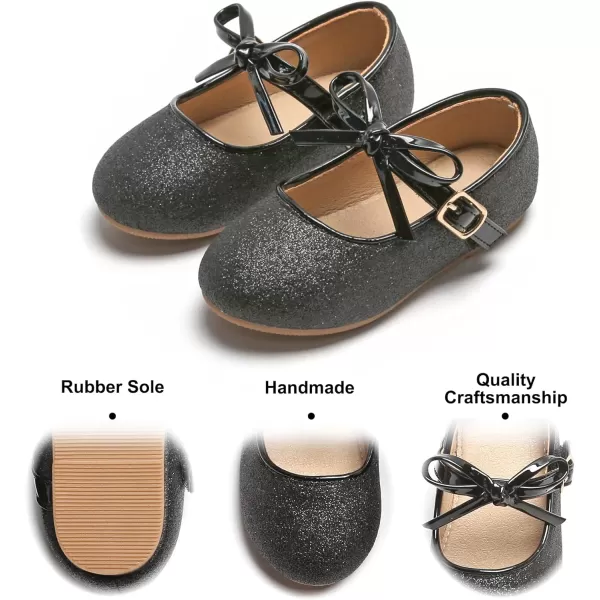 Felix &amp; Flora Toddler Little Girl Dress Shoes - Girl Mary Jane Flats Party School Wedding
