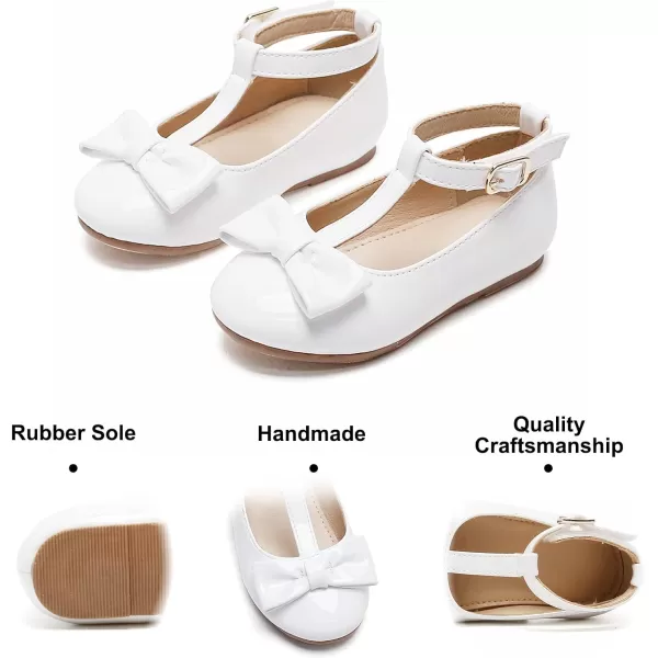 Felix &amp; Flora Toddler Little Girl Dress Shoes - Girl Mary Jane Flats Party School Wedding