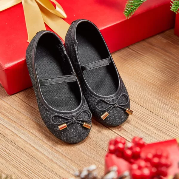 Felix &amp; Flora Toddler Little Girl Dress Shoes - Girl Mary Jane Flats Party School Wedding
