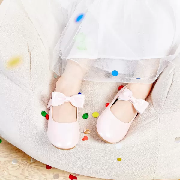 Felix &amp; Flora Toddler Little Girl Dress Shoes - Girl Mary Jane Flats Party School Wedding
