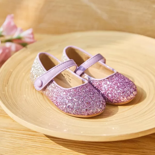 Felix &amp; Flora Toddler Little Girl Dress Shoes - Girl Mary Jane Flats Party School Wedding