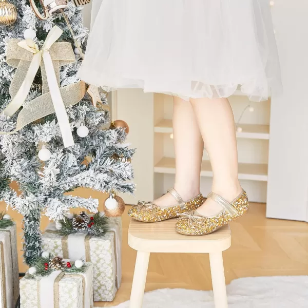 Felix &amp; Flora Toddler Little Girl Dress Shoes - Girl Mary Jane Flats Party School Wedding