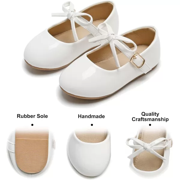 Felix &amp; Flora Toddler Little Girl Dress Shoes - Girl Mary Jane Flats Party School Wedding