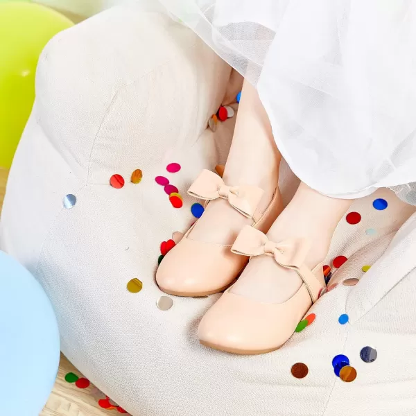 Felix &amp; Flora Toddler Little Girl Dress Shoes - Girl Mary Jane Flats Party School Wedding