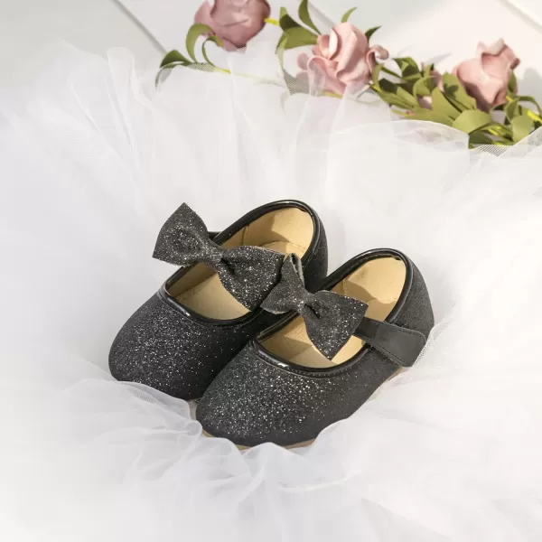 Felix &amp; Flora Toddler Little Girl Dress Shoes - Girl Mary Jane Flats Party School Wedding