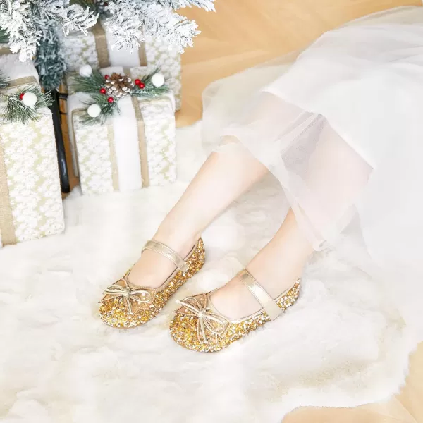 Felix &amp; Flora Toddler Little Girl Dress Shoes - Girl Mary Jane Flats Party School Wedding