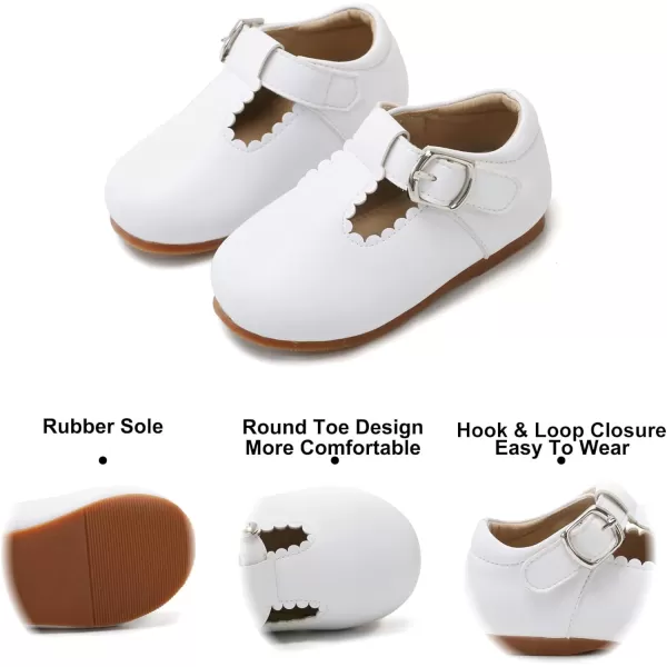 Felix &amp; Flora Toddler Little Girl Flat Oxfords Dress Shoes - Mary Jane Princess for Girl Party School Shoes.