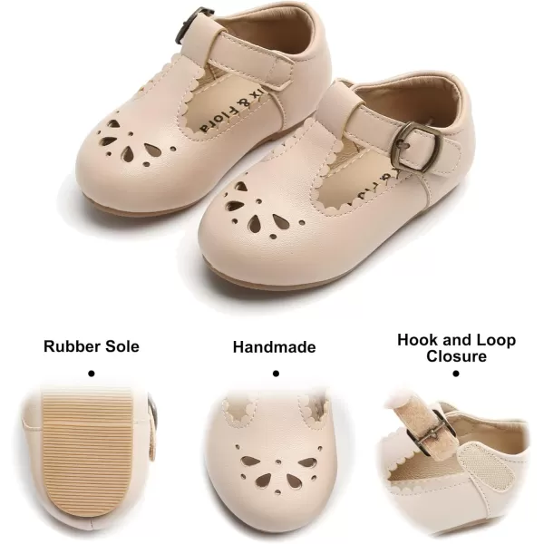 Felix &amp; Flora Toddler Little Girl Flat Oxfords Dress Shoes - Mary Jane Princess for Girl Party School Shoes.