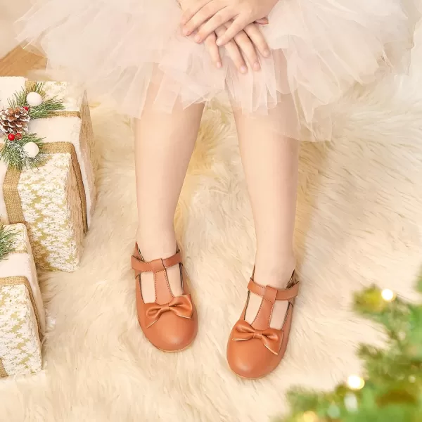 Felix &amp; Flora Toddler Little Girl Flat Oxfords Dress Shoes - Mary Jane Princess for Girl Party School Shoes.