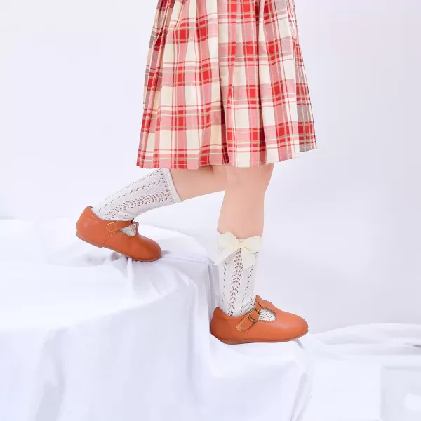 Felix &amp; Flora Toddler Little Girl Flat Oxfords Dress Shoes - Mary Jane Princess for Girl Party School Shoes.