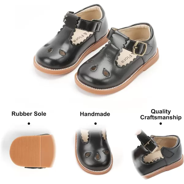 Felix &amp; Flora Toddler Little Girl Mary Jane Dress Shoes - Ballet Flats for Easter Flower Girl Party School Shoes.