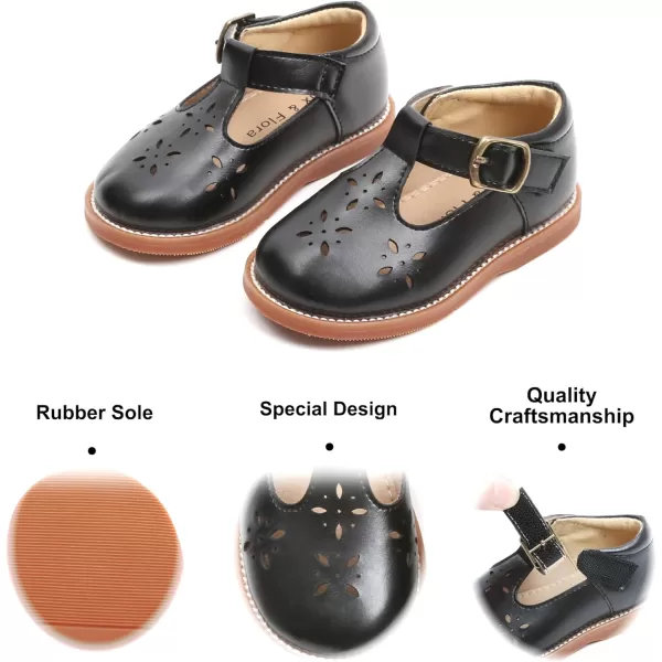 Felix &amp; Flora Toddler Little Girl Mary Jane Dress Shoes - Ballet Flats for Easter Flower Girl Party School Shoes.