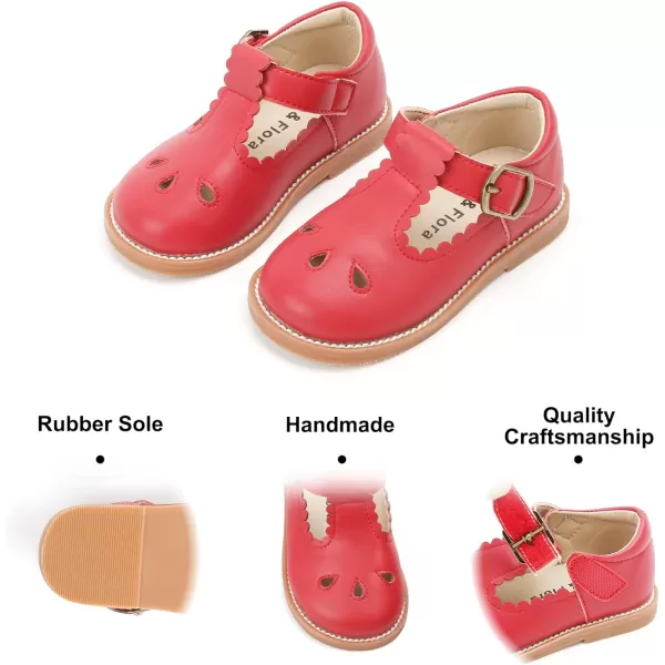Felix &amp; Flora Toddler Little Girl Mary Jane Dress Shoes - Ballet Flats for Easter Flower Girl Party School Shoes.