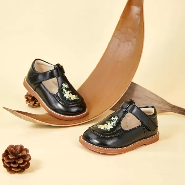 Felix &amp; Flora Toddler Little Girl Mary Jane Dress Shoes - Ballet Flats for Easter Flower Girl Party School Shoes.