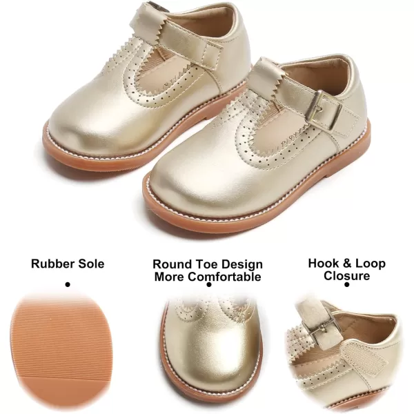 Felix &amp; Flora Toddler Little Girl Mary Jane Dress Shoes - Ballet Flats for Easter Flower Girl Party School Shoes.