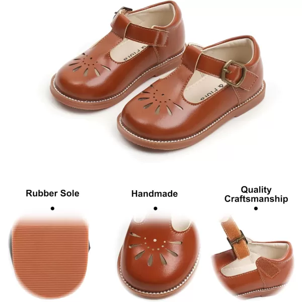Felix &amp; Flora Toddler Little Girl Mary Jane Dress Shoes - Ballet Flats for Easter Flower Girl Party School Shoes.