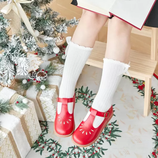 Felix &amp; Flora Toddler Little Girl Mary Jane Dress Shoes - Ballet Flats for Easter Flower Girl Party School Shoes.