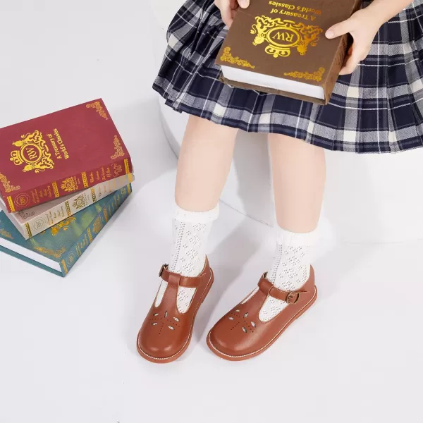 Felix &amp; Flora Toddler Little Girl Mary Jane Dress Shoes - Ballet Flats for Easter Flower Girl Party School Shoes.