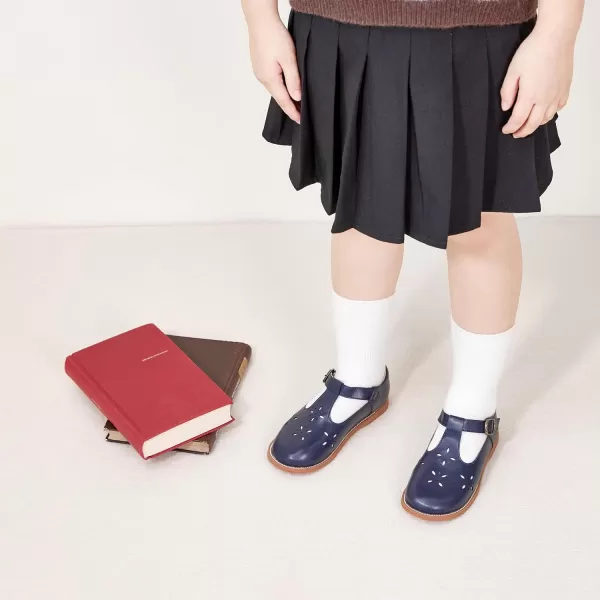 Felix &amp; Flora Toddler Little Girl Mary Jane Dress Shoes - Ballet Flats for Easter Flower Girl Party School Shoes.