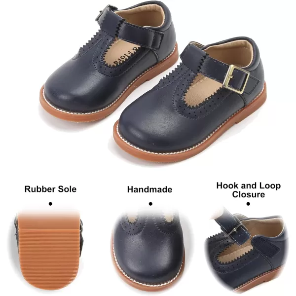 Felix &amp; Flora Toddler Little Girl Mary Jane Dress Shoes - Ballet Flats for Easter Flower Girl Party School Shoes.