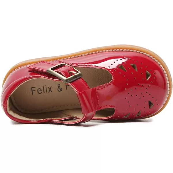 Felix &amp; Flora Toddler Little Girl Mary Jane Dress Shoes - Ballet Flats for Easter Flower Girl Party School Shoes.
