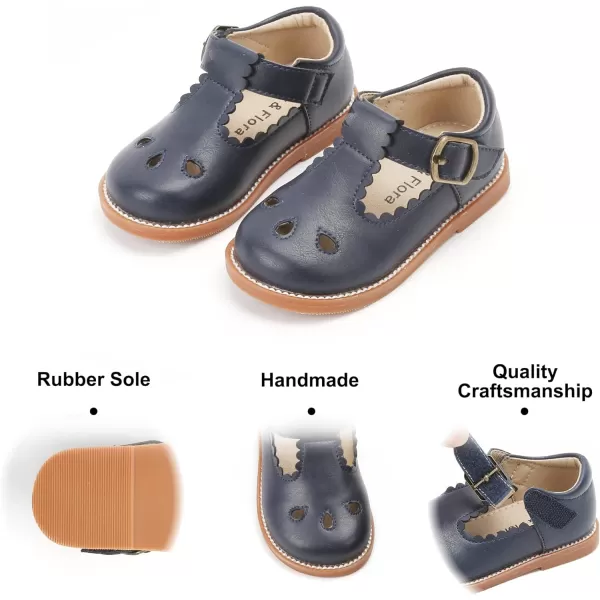Felix &amp; Flora Toddler Little Girl Mary Jane Dress Shoes - Ballet Flats for Easter Flower Girl Party School Shoes.