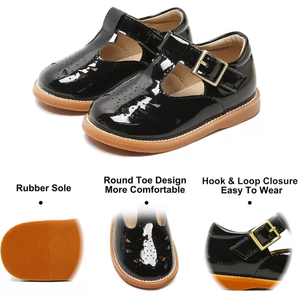 Felix &amp; Flora Toddler Little Girl Mary Jane Dress Shoes - Ballet Flats for Easter Flower Girl Party School Shoes.