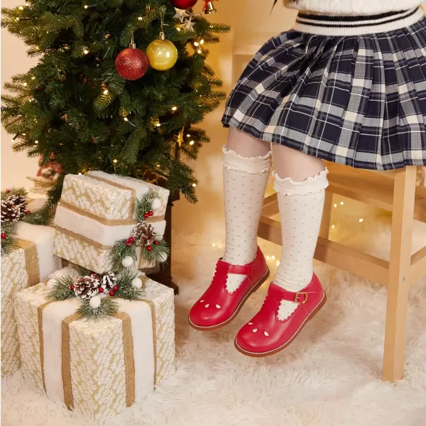 Felix &amp; Flora Toddler Little Girl Mary Jane Dress Shoes - Ballet Flats for Easter Flower Girl Party School Shoes.
