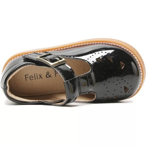 Felix &amp; Flora Toddler Little Girl Mary Jane Dress Shoes - Ballet Flats for Easter Flower Girl Party School Shoes.