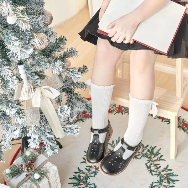 Felix &amp; Flora Toddler Little Girl Mary Jane Dress Shoes - Ballet Flats for Easter Flower Girl Party School Shoes.