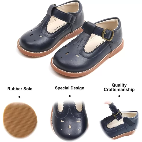Felix &amp; Flora Toddler Little Girl Mary Jane Dress Shoes - Ballet Flats for Girl Party School Shoes