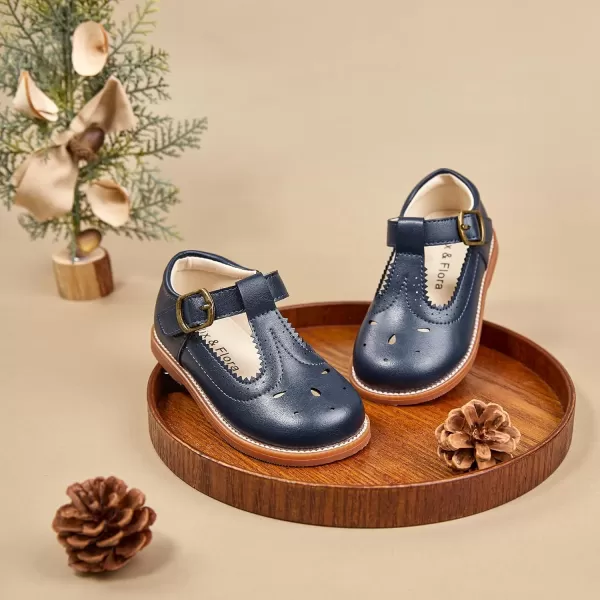 Felix &amp; Flora Toddler Little Girl Mary Jane Dress Shoes - Ballet Flats for Girl Party School Shoes