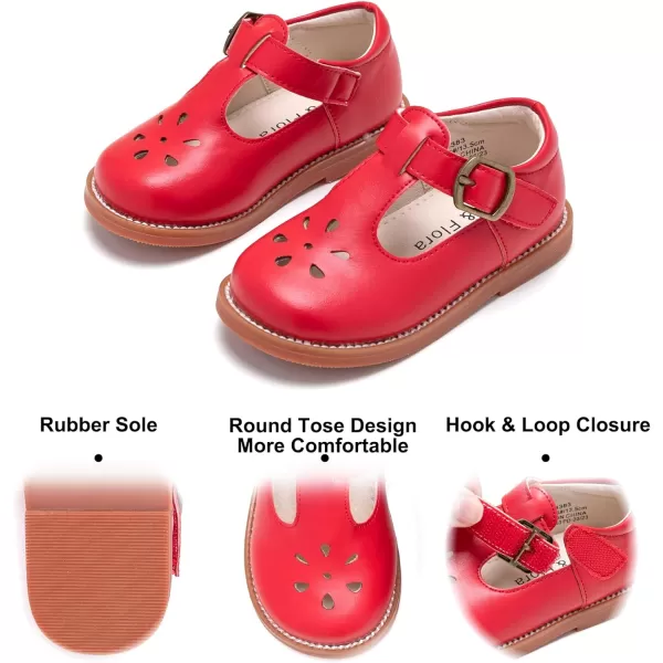 Felix &amp; Flora Toddler Little Girl Mary Jane Dress Shoes - Ballet Flats for Girl Party School Shoes